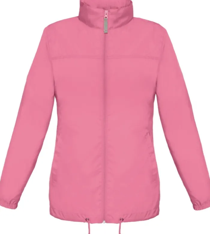 Gift Campaign Giacca antivento regolabile da donna in nylon idrorepellente B&C> Giubbotti