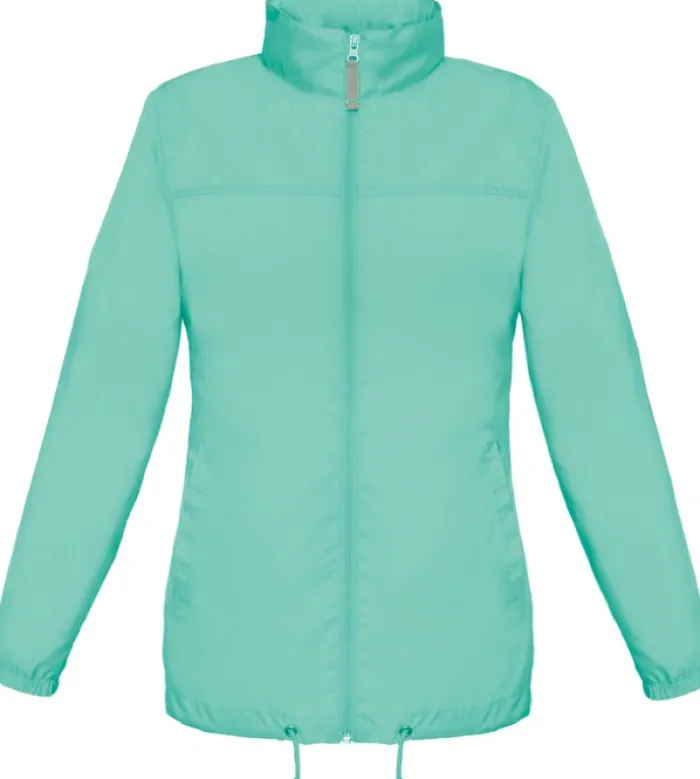Gift Campaign Giacca antivento regolabile da donna in nylon idrorepellente B&C> Giubbotti