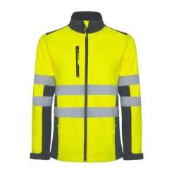 Gift Campaign Giacca da lavoro softshell alta visibilità 320 g/m2 Roly Antares> Giubbotti