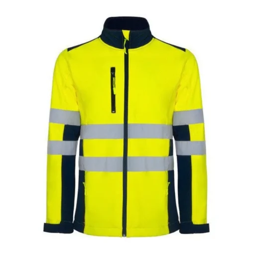 Gift Campaign Giacca da lavoro softshell alta visibilità 320 g/m2 Roly Antares> Giubbotti