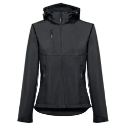 Gift Campaign Giacca softshell con cappuccio da donna poliestere 280 g/m2 THC Zagreb> Giubbotti