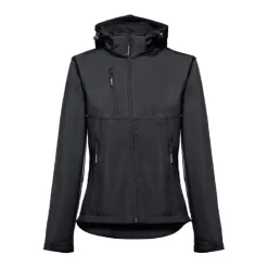 Gift Campaign Giacca softshell con cappuccio da donna poliestere 280 g/m2 THC Zagreb> Giubbotti