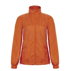Gift Campaign Giacchetto a vento da donna in poliestere impermeabile B&C></noscript> Giubbotti