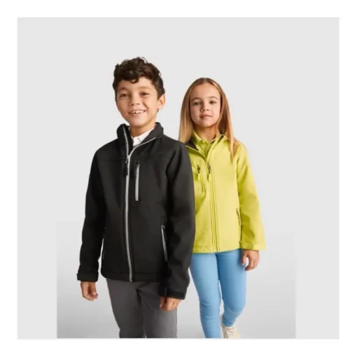 Gift Campaign Giacchetto softshell da bambino in poliestere da 300 g/m2 Roly> Giubbotti
