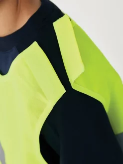 Gift Campaign Gilet ad alta visibilità personalizzati riflettenti per bambini taglia S in RPET></noscript> Gilet Alta Visibilità