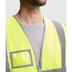 Gift Campaign Gilet ad alta visibilità tasca e cerniera in poliestere Roly Polux></noscript> Gilet Alta Visibilità
