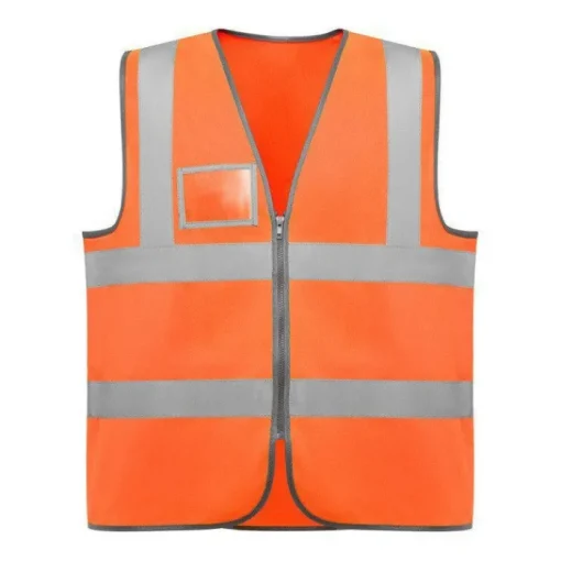 Gift Campaign Gilet ad alta visibilità tasca e cerniera in poliestere Roly Polux> Gilet Alta Visibilità