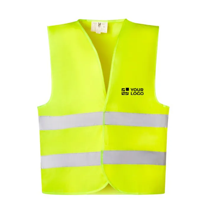 Gift Campaign Gilet alta visibilità bande riflettenti chiusura in velcro Roly Sirio> Gilet Alta Visibilità