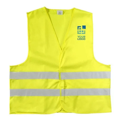 Gift Campaign Gilet alta visibilità con logo certificato EN20741 in poliestere 150D VisibleXXL> Gadget Per Auto|Gilet Alta Visibilità