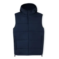 Gift Campaign Gilet antivento ed impermeabile con cappuccio in poliestere MKT Brooke></noscript> Smanicati