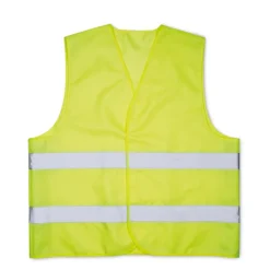 Gift Campaign Gilet catarifrangente personalizzato in poliestere con 2 strisce riflettenti> Gadget Per Auto|Gilet Alta Visibilità