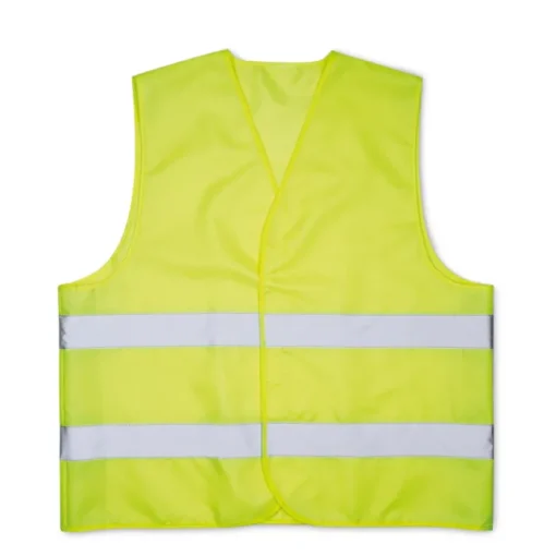 Gift Campaign Gilet catarifrangente personalizzato in poliestere con 2 strisce riflettenti> Gadget Per Auto|Gilet Alta Visibilità