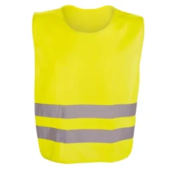 Gift Campaign Gilet con 2 bande riflettenti per adulti certificato EN1150 Reflex> Gilet Alta Visibilità