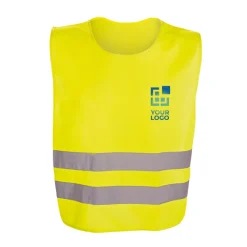 Gift Campaign Gilet con 2 bande riflettenti per adulti certificato EN1150 Reflex></noscript> Gilet Alta Visibilità