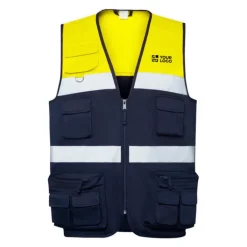 Gift Campaign Gilet da lavoro ad alta visibilità multitasche 200 g/m2 Roly Beta></noscript> Gilet Alta Visibilità