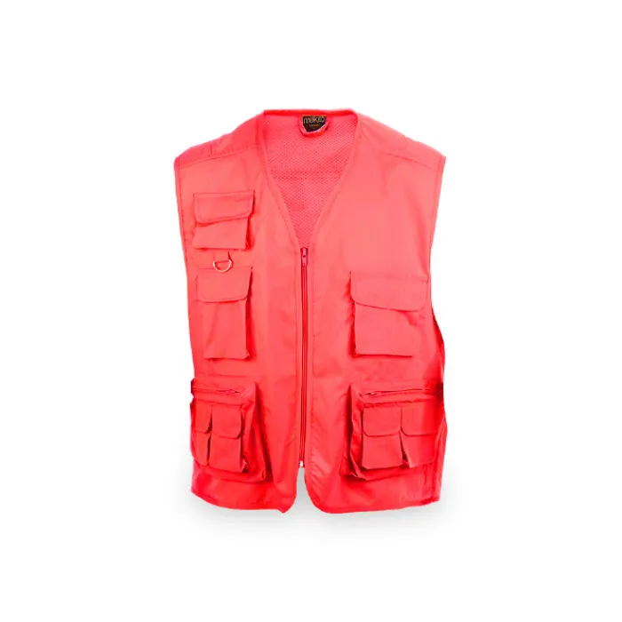 Gift Campaign Gilet da lavoro con molte tasche in cotone e poliestere MKT Soviet> Smanicati