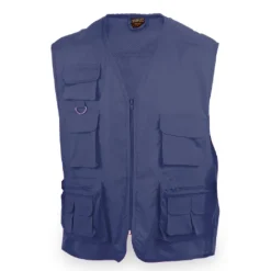 Gift Campaign Gilet da lavoro con molte tasche in cotone e poliestere MKT Soviet><noscript><img width=