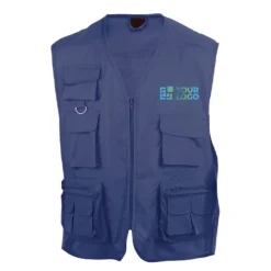 Gift Campaign Gilet da lavoro con molte tasche in cotone e poliestere MKT Soviet><noscript><img width=