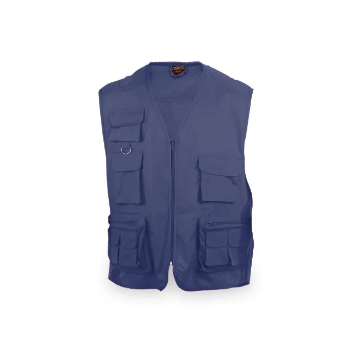 Gift Campaign Gilet da lavoro con molte tasche in cotone e poliestere MKT Soviet> Smanicati