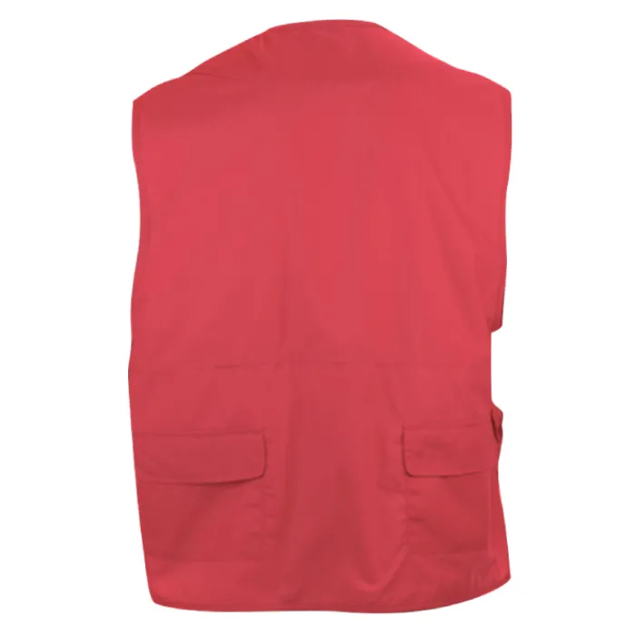 Gift Campaign Gilet da lavoro con molte tasche in cotone e poliestere MKT Soviet> Smanicati