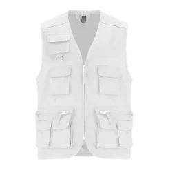 Gift Campaign Gilet da lavoro con tasche in cotone e poliestere 200g/m2 Roly Venera> Smanicati