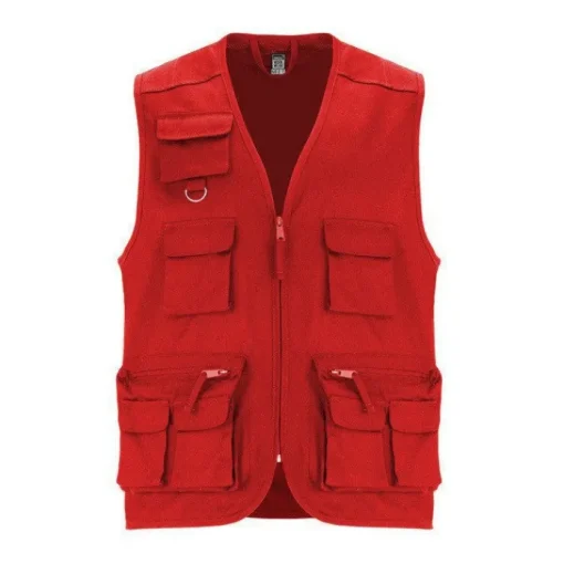 Gift Campaign Gilet da lavoro con tasche in cotone e poliestere 200g/m2 Roly Venera> Smanicati