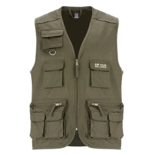Gift Campaign Gilet da lavoro con tasche in cotone e poliestere 200g/m2 Roly Venera> Smanicati