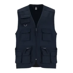Gift Campaign Gilet da lavoro con tasche in cotone e poliestere 200g/m2 Roly Venera></noscript> Smanicati