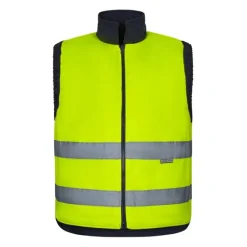 Gift Campaign Gilet da lavoro imbottito e reversibile in poliestere 220 g/m2 Velilla></noscript> Smanicati