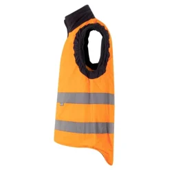 Gift Campaign Gilet da lavoro imbottito e reversibile in poliestere 220 g/m2 Velilla></noscript> Smanicati