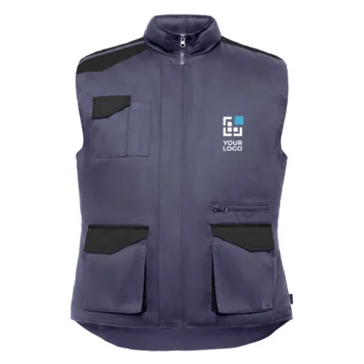 Gift Campaign Gilet da lavoro multitasche in poliestere e cotone 200g/m2 Roly Armada> Smanicati