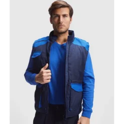 Gift Campaign Gilet da lavoro multitasche in poliestere e cotone 200g/m2 Roly Armada></noscript> Smanicati