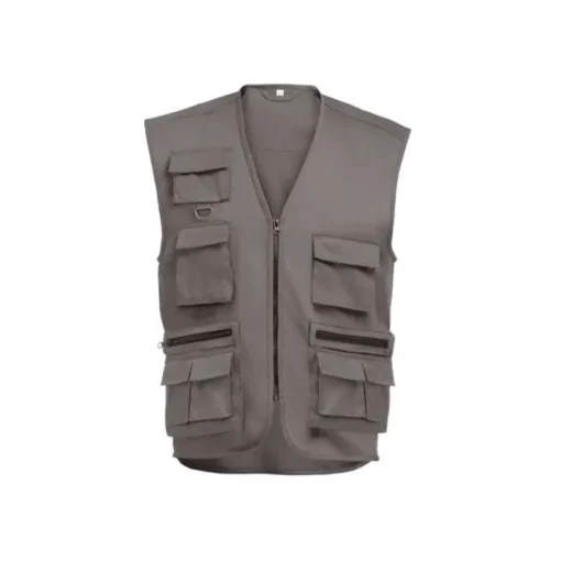 Gift Campaign Gilet da lavoro multitasche 200 g/m2 in poliestere e cotone THC PIXEL> Smanicati
