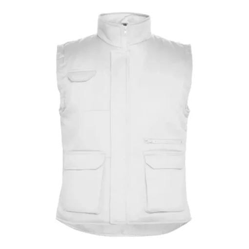 Gift Campaign Gilet da lavoro poliestere e cotone con colletto 200g/m2 Roly Almanzor> Smanicati
