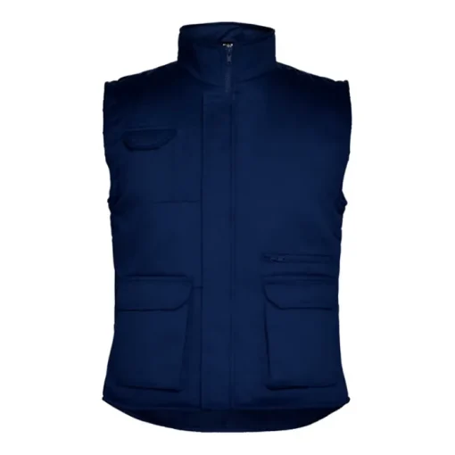 Gift Campaign Gilet da lavoro poliestere e cotone con colletto 200g/m2 Roly Almanzor> Smanicati