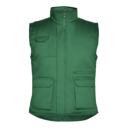 Gift Campaign Gilet da lavoro poliestere e cotone con colletto 200g/m2 Roly Almanzor> Smanicati