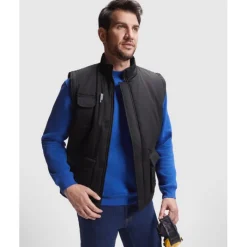Gift Campaign Gilet da lavoro poliestere e cotone con colletto 200g/m2 Roly Almanzor></noscript> Smanicati