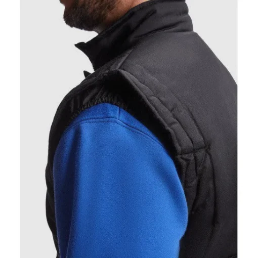 Gift Campaign Gilet da lavoro poliestere e cotone con colletto 200g/m2 Roly Almanzor> Smanicati