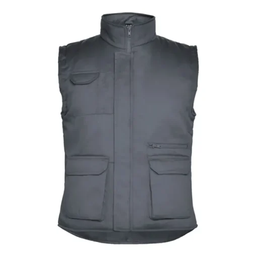 Gift Campaign Gilet da lavoro poliestere e cotone con colletto 200g/m2 Roly Almanzor> Smanicati