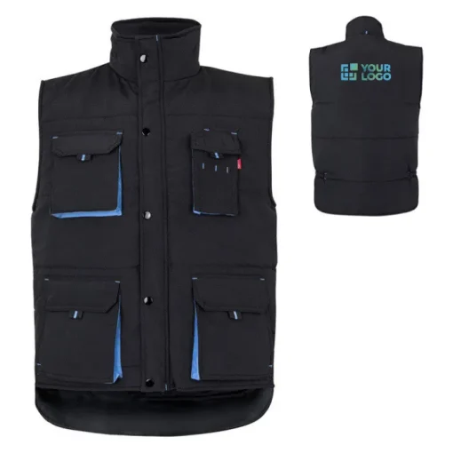 Gift Campaign Gilet da lavoro unisex multitasche in poliestere 120 g/m2 Velilla> Smanicati