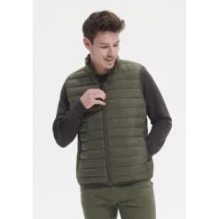 Gift Campaign Gilet da uomo 280 g/m2 imbottito con piume d'oca SOL'S Stream></noscript> Smanicati