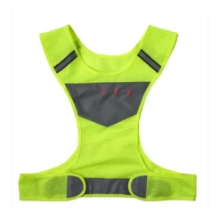 Gift Campaign Gilet d'emergenza giallo fluo alta visibilità in nylon 600 D con luci> Gilet Alta Visibilità|Gadget Per Bicicletta
