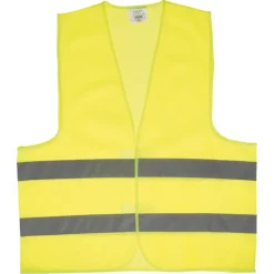 Gift Campaign Gilet di sicurezza con 2 strisce riflettenti per adulti> Gilet Alta Visibilità