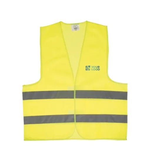 Gift Campaign Gilet di sicurezza con 2 strisce riflettenti per adulti> Gilet Alta Visibilità