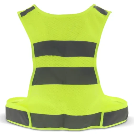Gift Campaign Gilet di sicurezza sportivo regolabile con bande riflettenti> Gilet Alta Visibilità