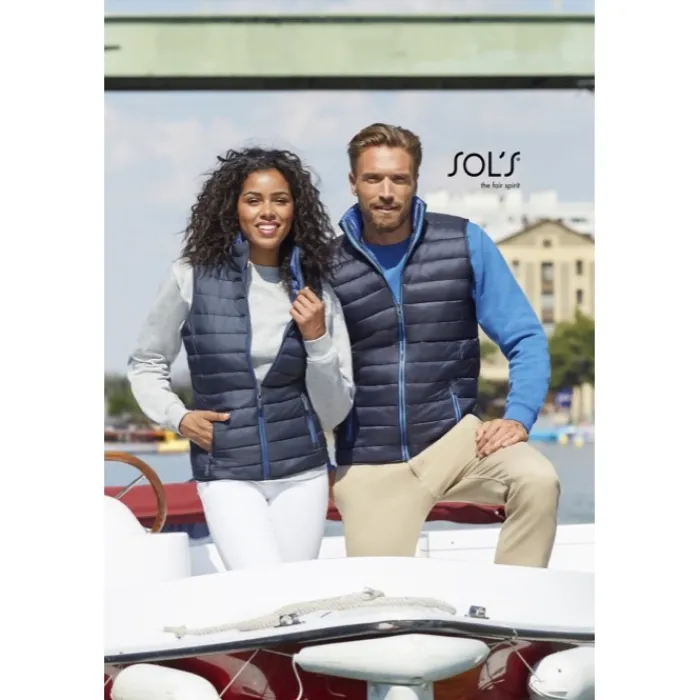 Gift Campaign Gilet donna leggero aderente in nylon e poliestere 180g/m2 SOL'S Wave> Smanicati