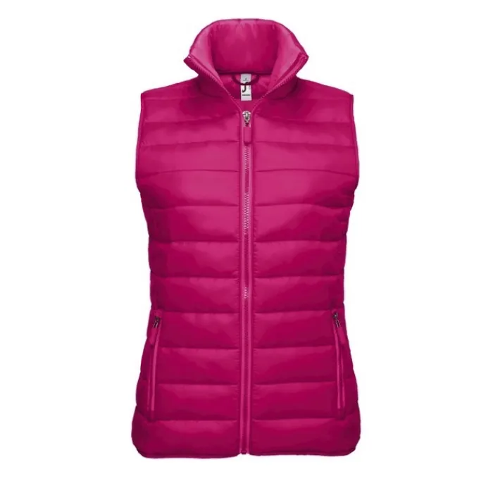 Gift Campaign Gilet donna leggero aderente in nylon e poliestere 180g/m2 SOL'S Wave> Smanicati