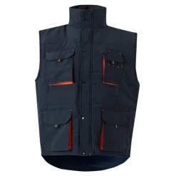 Gift Campaign Gilet imbottito da lavoro con 7 tasche in poliestere 120 g/m2 Velilla> Smanicati