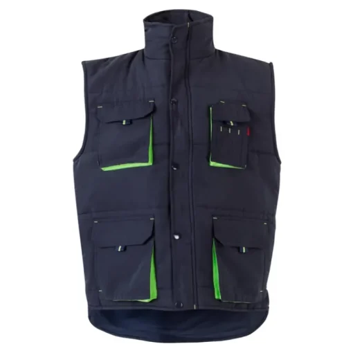 Gift Campaign Gilet imbottito da lavoro con 7 tasche in poliestere 120 g/m2 Velilla> Smanicati