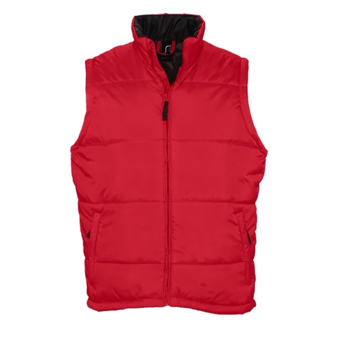 Gift Campaign Gilet imbottito impermeabile con esterno in poliammide 210T SOL'S Warm> Smanicati